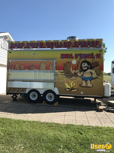 2001 Kitchen Trailer Kitchen Food Trailer Wisconsin for Sale