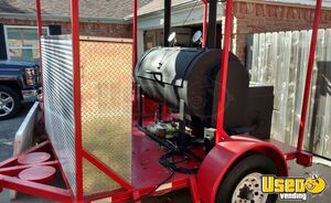 2001 Open Bbq Smoker Tailgating Trailer Open Bbq Smoker Trailer Interior Lighting Texas for Sale