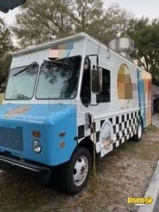2001 P42 Barbecue Kitchen Food Truck Barbecue Food Truck Removable Trailer Hitch Florida Gas Engine for Sale