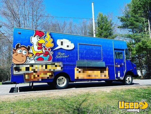 2001 P42 Step Van Kitchen Food Truck All-purpose Food Truck New York Gas Engine for Sale