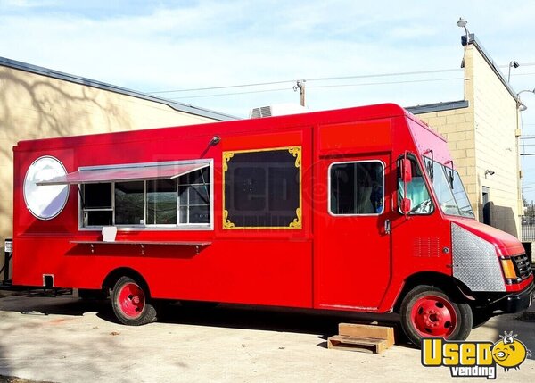 2001 P42 Step Van Kitchen Food Truck All-purpose Food Truck Texas Diesel Engine for Sale