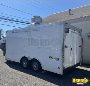 2001 P45 Kitchen Food Trailer Concession Window Connecticut Diesel Engine for Sale