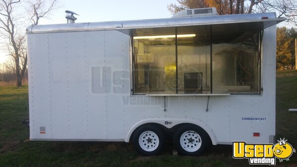 2001 Pace Kitchen Food Trailer Air Conditioning North Carolina for Sale
