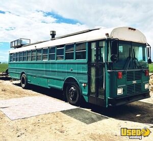 2001 Saf-t-liner Ef Skoolie Bus With Bunks Skoolie Air Conditioning Colorado Diesel Engine for Sale