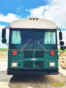 2001 Saf-t-liner Ef Skoolie Bus With Bunks Skoolie Removable Trailer Hitch Colorado Diesel Engine for Sale
