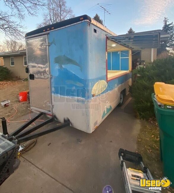 2001 Shaved Ice Concession Trailer Snowball Trailer Colorado for Sale