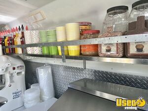 2001 Shaved Ice Van Snowball Truck Fire Extinguisher Texas Gas Engine for Sale