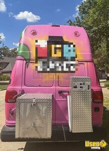 2001 Shaved Ice Van Snowball Truck Stainless Steel Wall Covers Texas Gas Engine for Sale