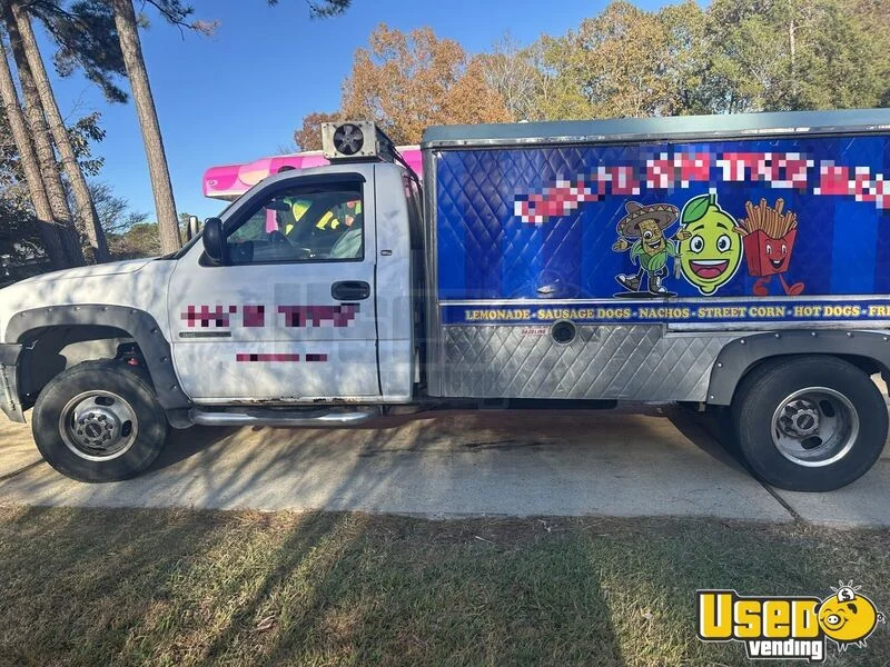 2001 Sierra Lunch Serving Food Truck South Carolina Gas Engine for Sale