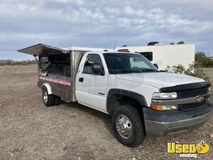 2001 Silverado 3500 Lunch Serving Food Truck Air Conditioning Arizona Gas Engine for Sale