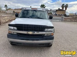 2001 Silverado 3500 Lunch Serving Food Truck Exterior Customer Counter Arizona Gas Engine for Sale