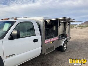 2001 Silverado 3500 Lunch Serving Food Truck Spare Tire Arizona Gas Engine for Sale
