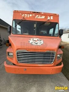 2001 Step Side All-purpose Food Truck Stainless Steel Wall Covers Kansas Diesel Engine for Sale