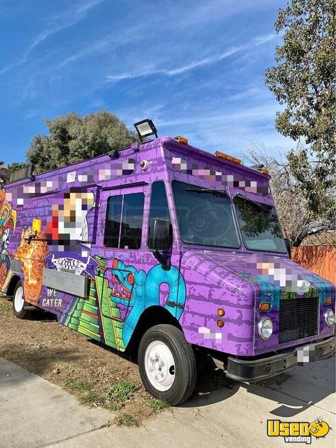 2001 Step Van Kitchen Food Truck All-purpose Food Truck California for Sale