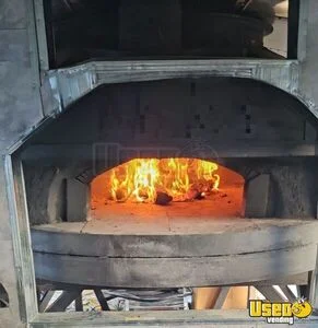 2001 Thomas Built Bus Pizza Food Truck Exhaust Fan Florida Diesel Engine for Sale