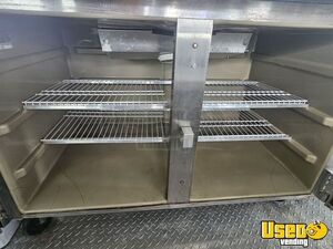 2001 Thomas Built Bus Pizza Food Truck Prep Station Cooler Florida Diesel Engine for Sale