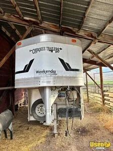2001 Weekender 4-horse Lq Trailer Restroom Oregon for Sale