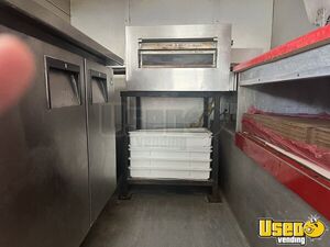 2001 Workhorse Pizza Food Truck Prep Station Cooler Texas Gas Engine for Sale