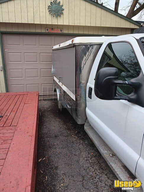 2002 3500 Dually Lunch Serving Food Truck Ohio Gas Engine for Sale