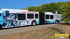 2002 60' New Flyer Mobile Food Bus with Indoor Dining | Mobile Restaurant for Sale in Connecticut!