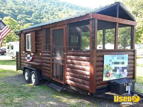 2002 Barbecue Concession Trailer Barbecue Food Trailer Maryland for Sale