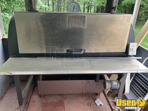 2002 Barbecue Concession Trailer Barbecue Food Trailer Work Table North Carolina for Sale