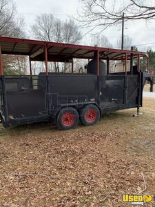 2002 Bbq Pits Open Bbq Smoker Trailer Open Bbq Smoker Trailer Handwash Sink Tennessee for Sale