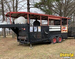 2002 Bbq Pits Open Bbq Smoker Trailer Open Bbq Smoker Trailer Propane Tanks Tennessee for Sale