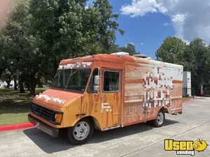 2002 Custom Van All-purpose Food Truck Air Conditioning Texas Diesel Engine for Sale