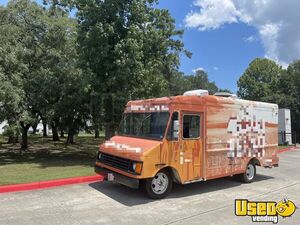 2002 Custom Van All-purpose Food Truck Concession Window Texas Diesel Engine for Sale