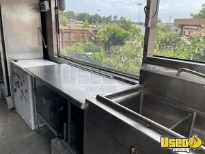 2002 Custom Van All-purpose Food Truck Flatgrill Texas Diesel Engine for Sale