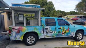 2002 Dakota Shaved Ice Truck Snowball Truck Awning Florida Gas Engine for Sale