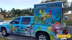 2002 Dakota Shaved Ice Truck Snowball Truck Ice Shaver Florida Gas Engine for Sale