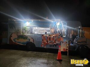 2002 Diesel Step Van Kitchen Food Truck All-purpose Food Truck Awning Florida Diesel Engine for Sale