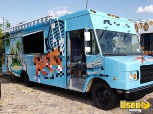 2002 Diesel Step Van Kitchen Food Truck All-purpose Food Truck Concession Window Florida Diesel Engine for Sale