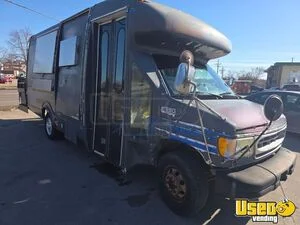 2002 E-350 All-purpose Food Truck Cabinets Nebraska Gas Engine for Sale