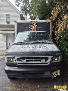 2002 E-350 All-purpose Food Truck Cabinets New Jersey Gas Engine for Sale