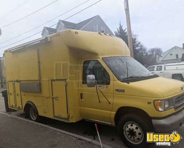 2002 E350 Super Duty Food Truck All-purpose Food Truck Maine Gas Engine for Sale