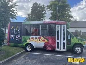 2002 E450 Econoline Pizza Food Truck Mississippi Gas Engine for Sale