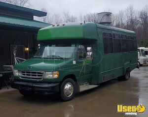 2002 E450 Food Truck All-purpose Food Truck Concession Window Ohio Gas Engine for Sale