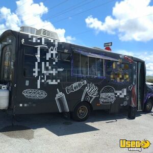 2002 F450 All-purpose Food Truck Air Conditioning Florida Diesel Engine for Sale