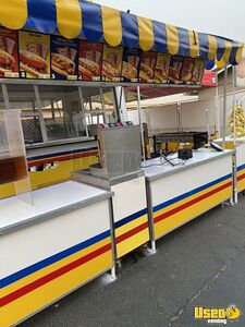 2002 Food Concession Trailer Concession Trailer Prep Station Cooler California for Sale