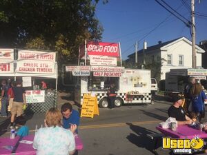 2002 Food Concession Trailer Kitchen Food Trailer New York Gas Engine for Sale