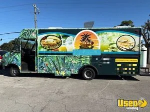2002 Food Truck All-purpose Food Truck Air Conditioning Florida Gas Engine for Sale