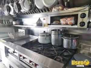 2002 Food Truck All-purpose Food Truck Diamond Plated Aluminum Flooring Florida Gas Engine for Sale