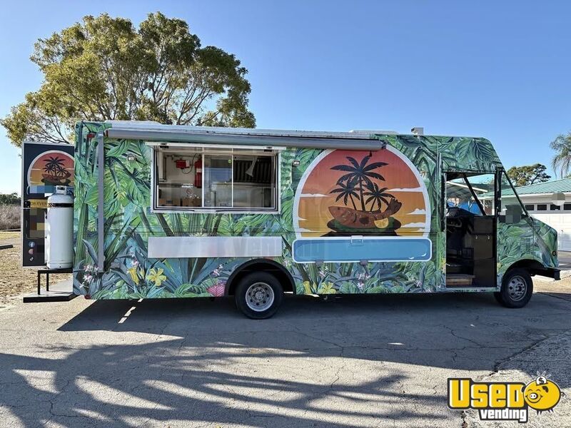 2002 Food Truck All-purpose Food Truck Florida Gas Engine for Sale