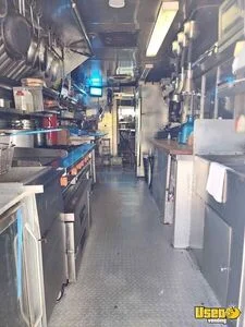2002 Food Truck All-purpose Food Truck Stainless Steel Wall Covers Florida Gas Engine for Sale