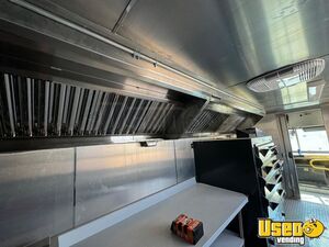 2002 Freightliner Pizza Food Truck Prep Station Cooler Texas Diesel Engine for Sale