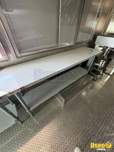 2002 Freightliner Pizza Food Truck Stainless Steel Wall Covers Texas Diesel Engine for Sale