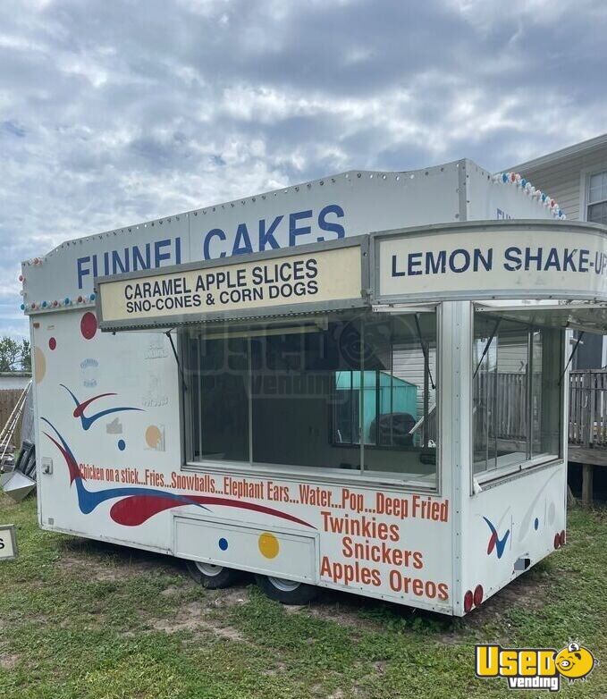2002 8' x 16' Rapsure Carnival Food Concession Trailer with Kidde Fire